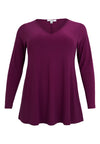 Tunic flare UNI DOLCE - purple - #3