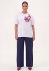 T-shirt bloomy - White