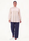 Tunic flare UNI R-DOLCE - pink