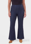 Trousers bootleg denim dolce - Indigo