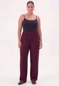 Trousers loose SPARKLE - purple - #3