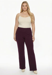 Trousers straight ECO VERO - purple - #3