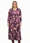 Dress midi CICLAMY - purple - #1