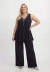 Singlet wide bottom UNI DOLCE - black - #1