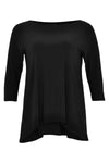 Shirt wide pleat back DOLCE - black - #4