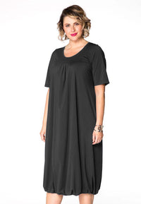 Dress pleated COCO - black - #1