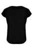 Shirt wide drape neck DOLCE - black  - #3