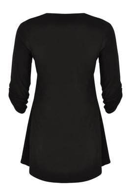 Shirt wide bot puckered DOLCE - black  - #3