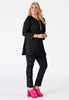 Trousers buttoned INTERLOCK - black  - #2