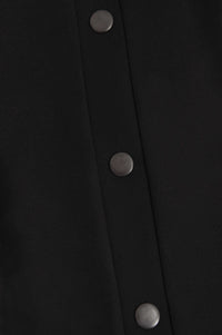 Trousers buttoned INTERLOCK - black - #6