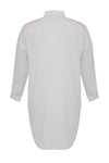 Blouse long LINEN - white - #3
