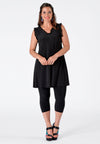 Singlet wide bottom ruffle DOLCE - black - #2