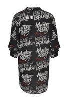 Kimono SCRIPT - black  - #3