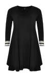 Dress wide bottom SPORT - black - #4