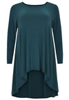 Tunic longer back DOLCE - green - #4