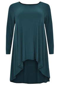 Tunic longer back DOLCE - green - #4