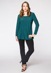 Shirt flare long sl DOLCE - green