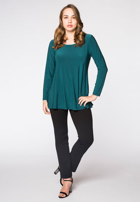 Shirt flare long sl DOLCE - green  - #2