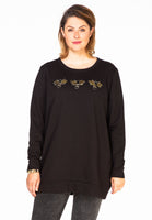 Sweater beaded bees - black  - #1