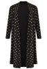 Cardigan GOLD DOTS - black  - #4