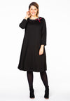 Dress beaded bow INTERLOCK - black