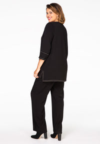 Shirt button shoulder COSI - black - #3