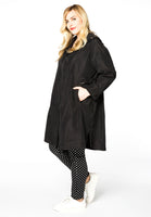 Coat hooded - black - #2