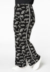 Trousers long LEOPARD - black 