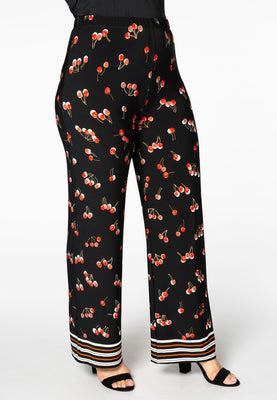 Trousers long CHERRY - black  - #1