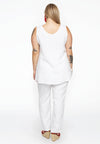 Singlet LINEN - white - #3