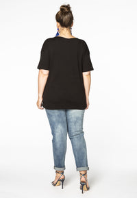 Shirt wide KARMA - black - #3