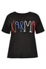 Shirt wide KARMA - black  - #4