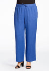 Trousers long LINEN - light blue