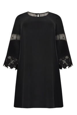 Dress lace DETAILS - black  - #1