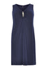 Dress sleeveless stones DOLCE - blue - #4