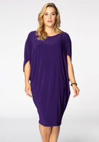 Dress asymmetrical DOLCE - purple - #1