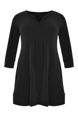 Tunic waist pleat DOLCE - black  - #4