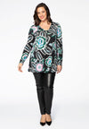 Tunic JANE v-neck - multi - #1