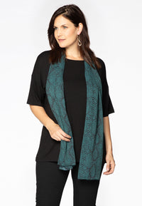 Scarf SNAKE - green - #1
