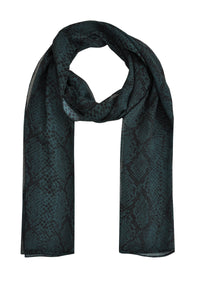 Scarf SNAKE - green - #3