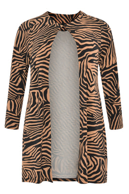 Cardigan ZEBRA - brown - #4