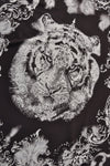 Tunic tiger wide bottom - black - #5