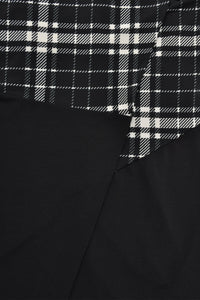 Tunic asymmetric TARA - black - #5