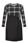 Tunic asymmetric TARA - black - #4