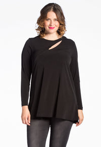 Tunic flare buckle DOLCE - black - #1