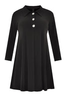 Dress stone buttons DOLCE - black  - #4