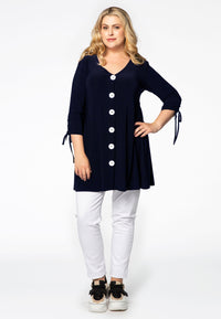 Cardigan wide bottom DOLCE - blue - #2