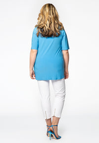 T-shirt relax puckered DOLCE - blue - #3