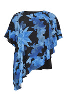 Tunic overlayer ORCHIDEE - blue - #4