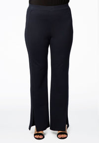 Trousers slits INTERLOCK - blue - #1